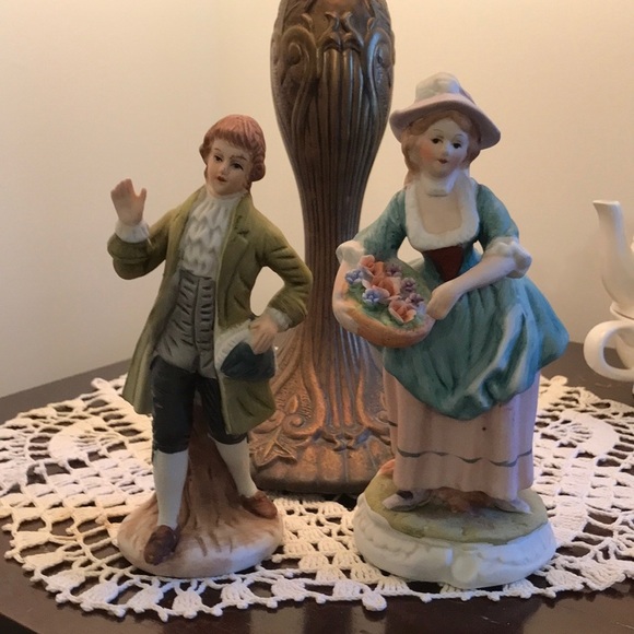 Vintage Man and Woman Figurines - Picture 1 of 5